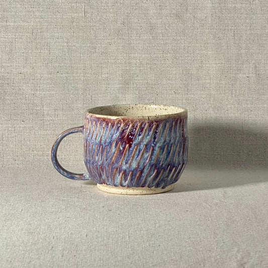 Wisteria Mug - Round Sides