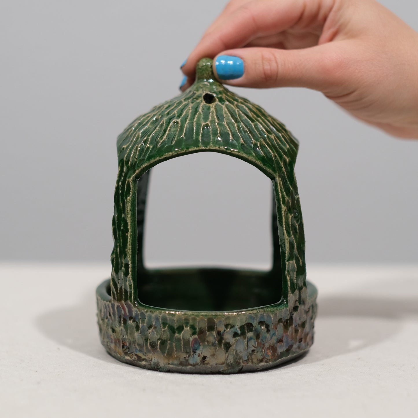 Emerald Bird Feeder