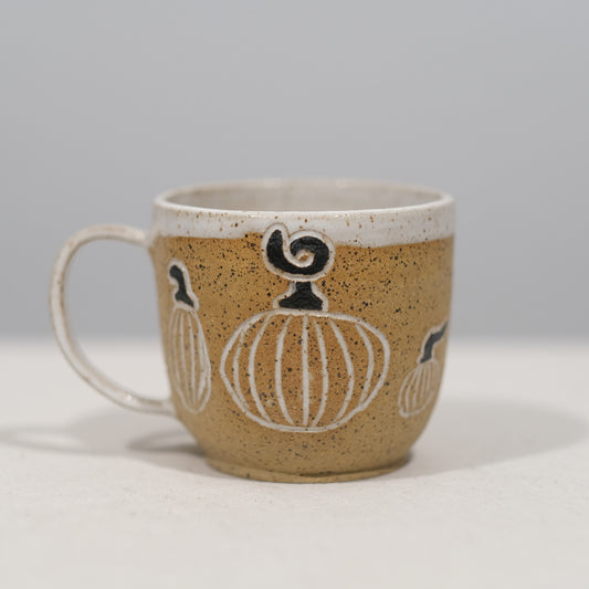 Sandy Pumpkin Mug - Large