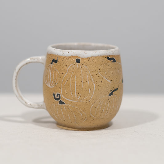 Sandy Pumpkin Mug