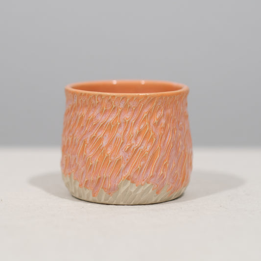 Coral Carved Tumbler