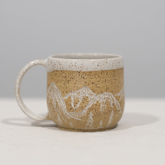 Desert Mountain Trees Mug