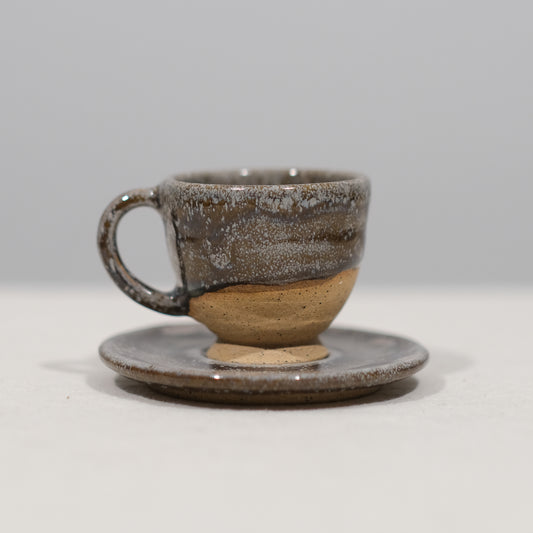 Raincloud Espresso Cup and Saucer