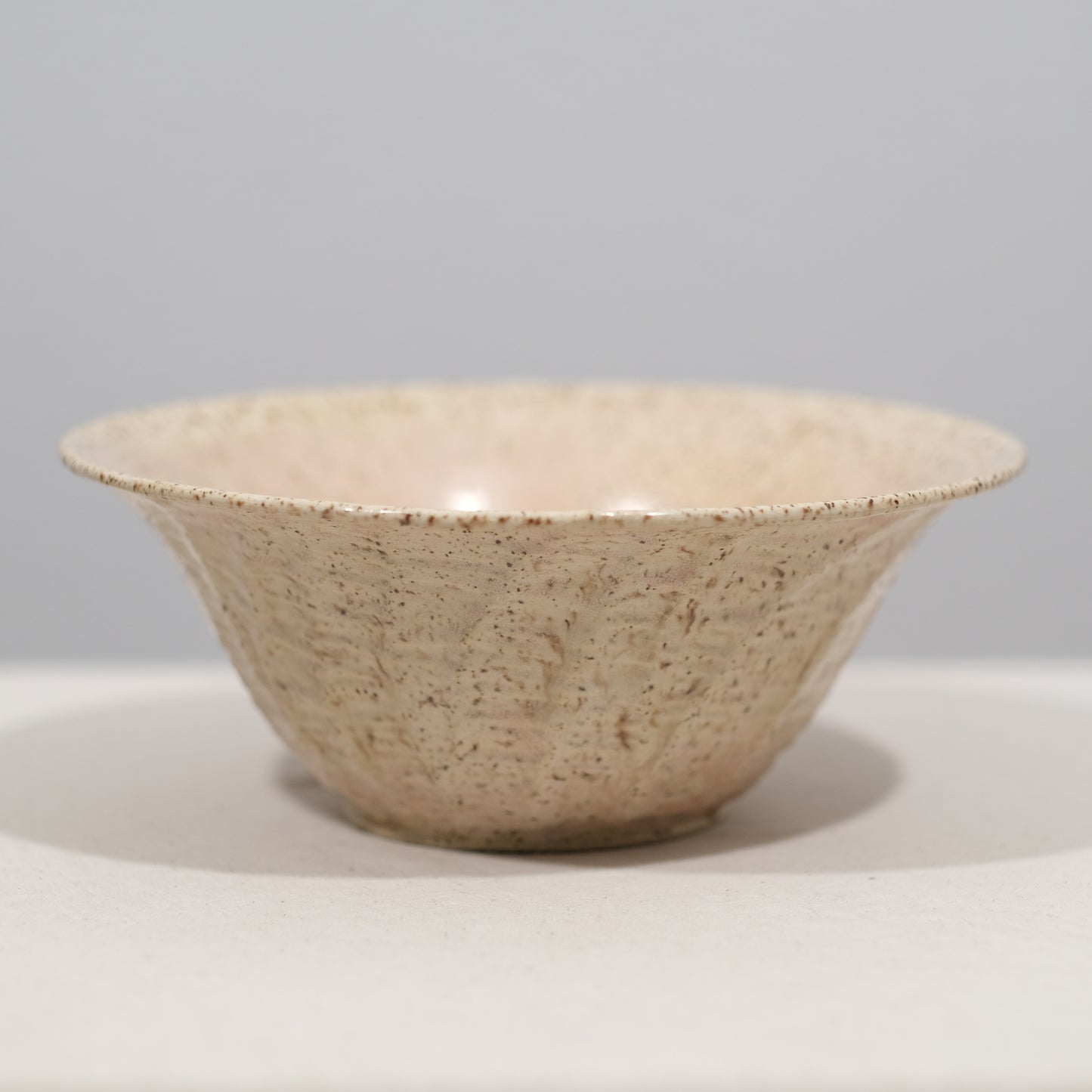 Blush Speckle Serving Bowl