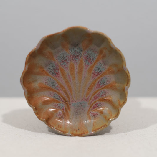 Fire Opal Shell Dish